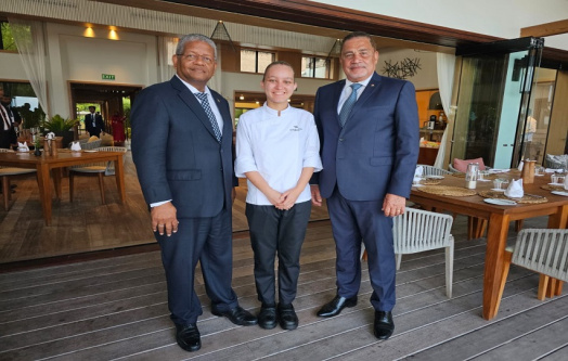 Seychelles and Maldives Presidents Photo